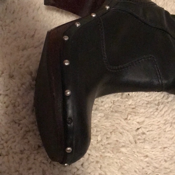 Michael Kors black leather boots - Picture 2 of 4